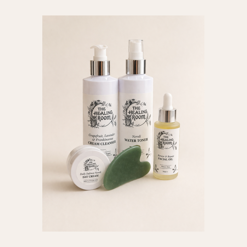Spa Facial Ritual: Restore & Renew (with aventurine gua sha)